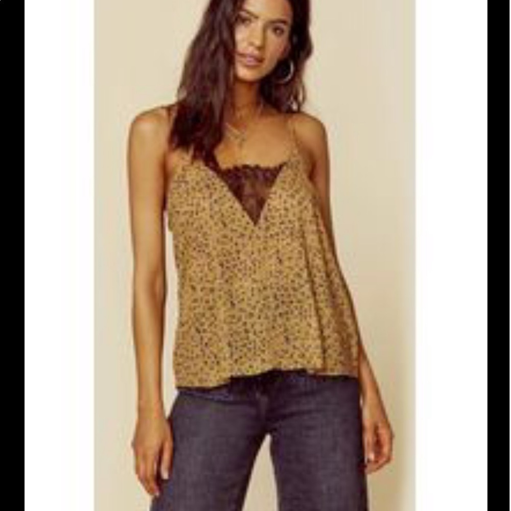 Blue Life Reyna Top In Golden Glow Size S